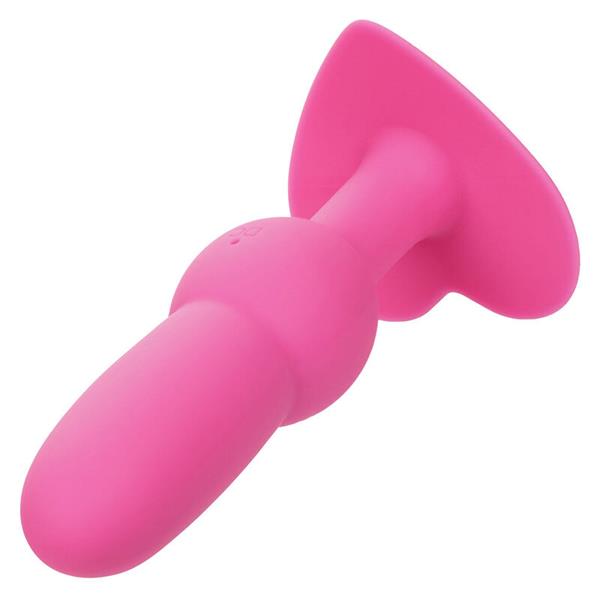 FIRST TIME ANAL PLUG BEADED PROBE 10 VIBRATIONS PINK