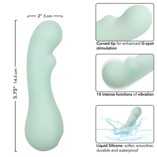 PACIFICA BORA BORA ESTIMULATOR G SPOT 10 VIBRATIONS AQUA