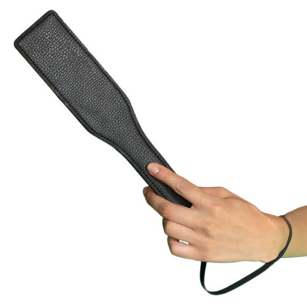 NOCTURNAL PADDLE LEATHER BLACK