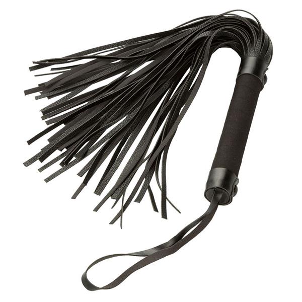 NOCTURNAL FLOGGER LEATHER BLACK