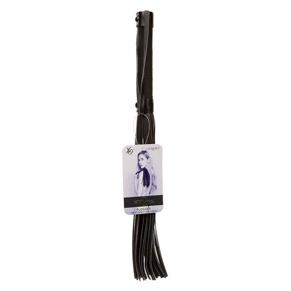 NOCTURNAL FLOGGER LEATHER BLACK