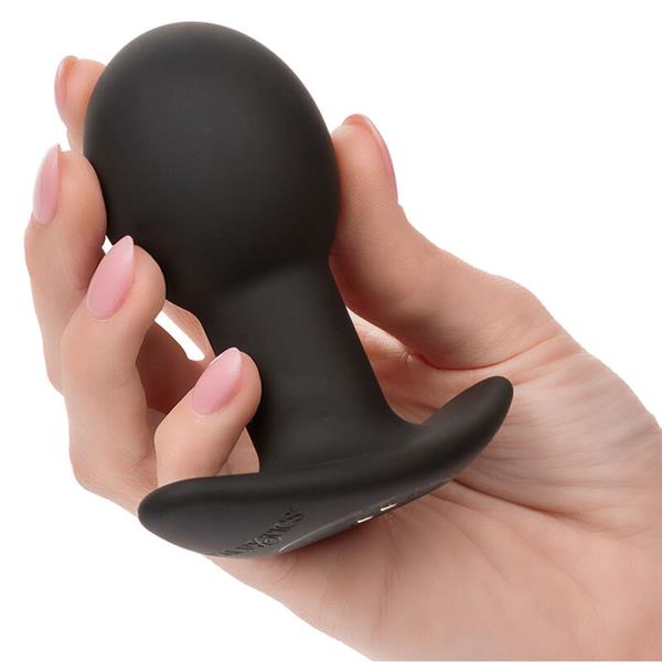 ROCK BOTTOM ANAL PLUG 10 VIBRACIJ SILIKON ČRN