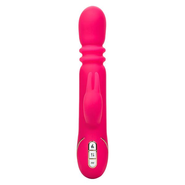 JACK FANTASY TRIPLE HEATED VIBRATOR RABBIT PINK
