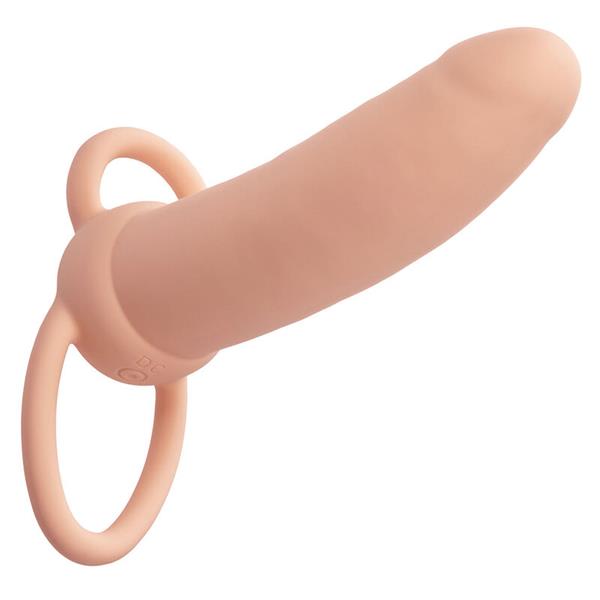 MAXX THICK DUAL PENETRATOR 10 VIBRATIONS FLESH