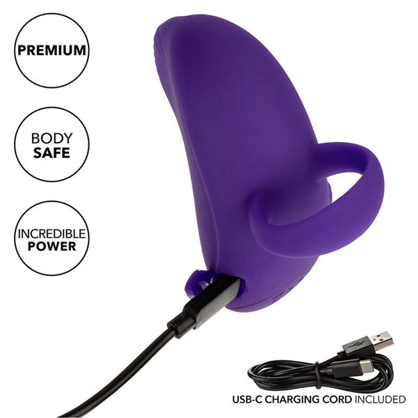 ENVY HANDHELD ROLLING BALL MASSAGER 7 VIBRATIONS PURPLE
