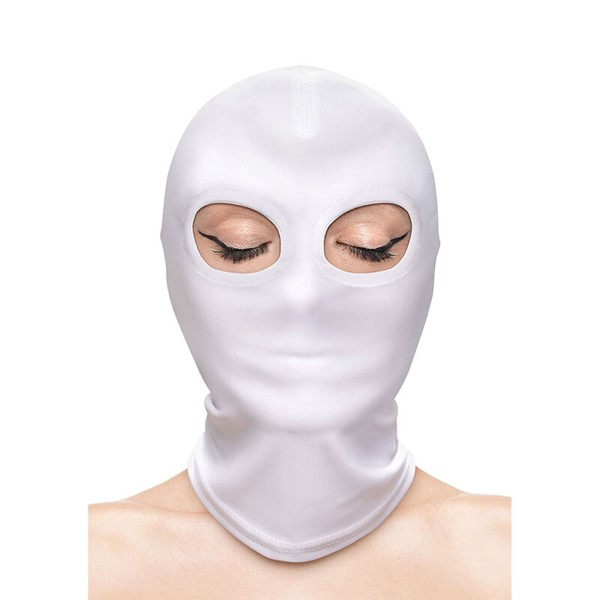 FETISH & FASHION EYES HOOD NYLON WHITE