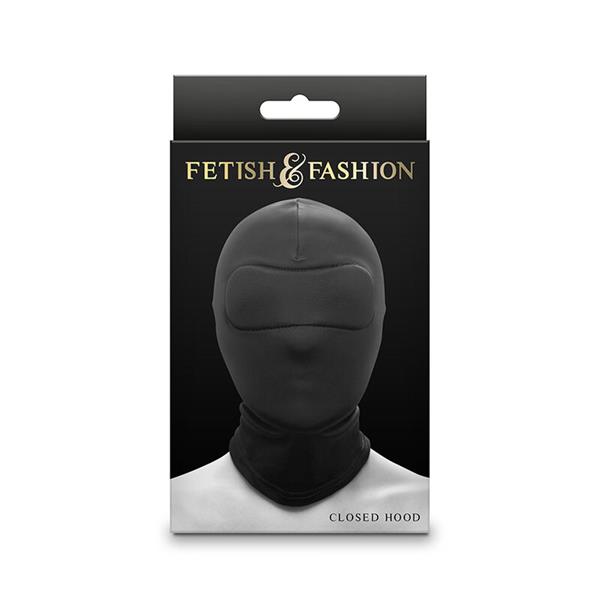 FETISH & FASHION CLOSED HOOD NYLON BLACK