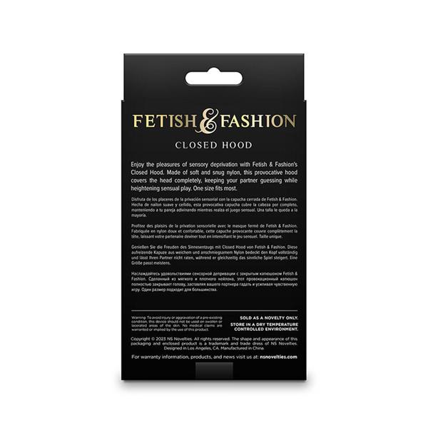 FETISH & FASHION ZAPRT KAPUCA NYLON BELE