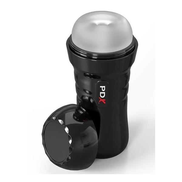 SLIDE & GLIDE SELF-LUBRICATING MASTURBATOR CLEAR