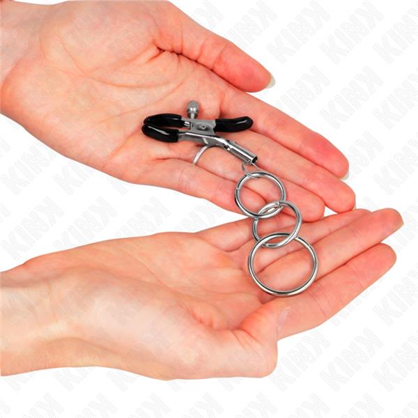 3 O-RING NIPPLE CLAMP 6 CM