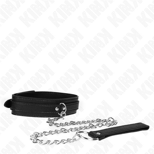SNAKE PATTERN NECKLACE WITH LEASH 65 CM