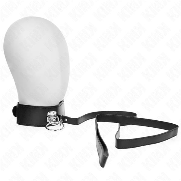 NITASTI POVODEC 116 CM OVRATNICA Z USNJENIM PASOM 50 X 5 CM