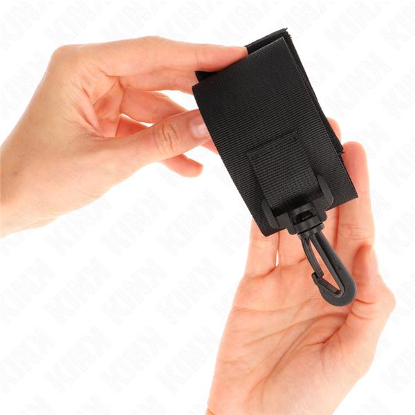 NYLON ROČNE ZAVEZE ČRNA