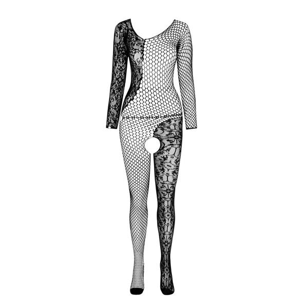 BS 107 BODYSTOCKING WHITE ONE SIZE