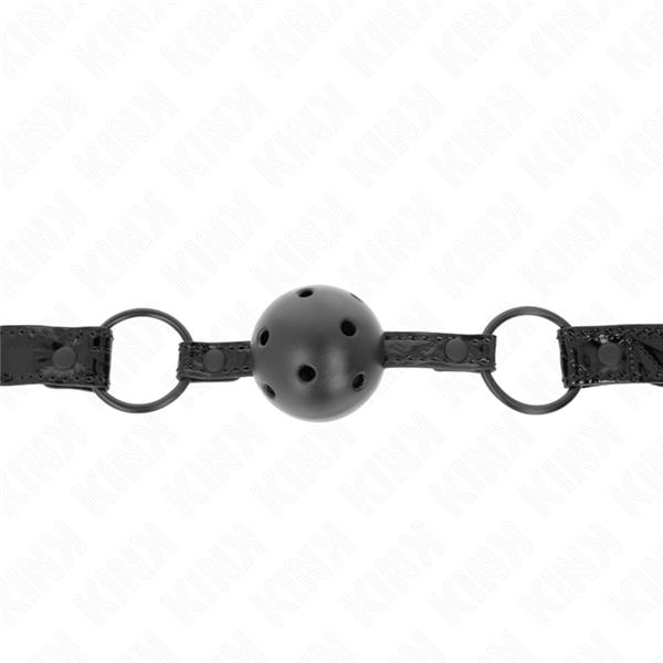DIAMOND PATTERN BALL 4.5 CM GAG MODEL 3 64.5 CM ADJUSTABLE 42-60 CM