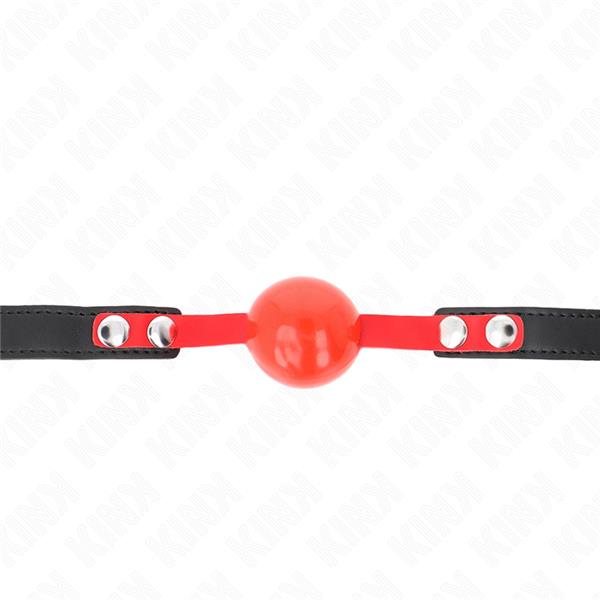 SOFT TPE BALL 4 CM GAG MODEL 4 60 x 2 CM ADJUSTABLE 37-52 CM