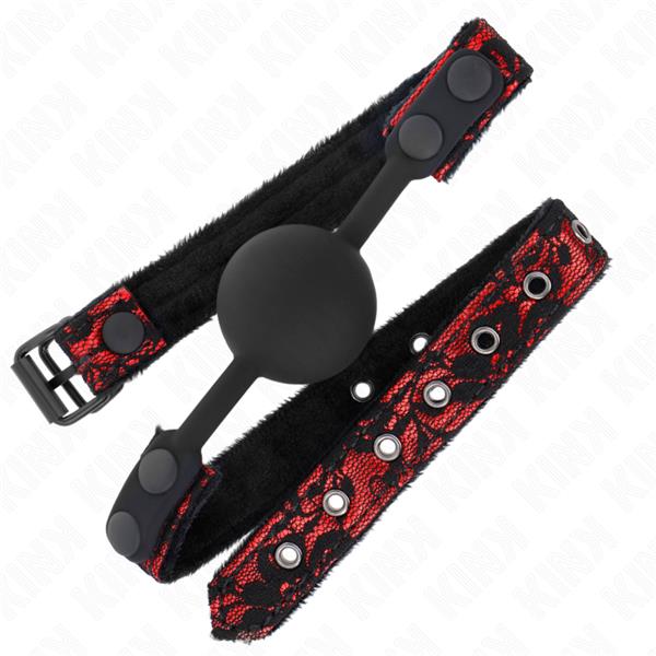 SCANDAL SILICONE BALL 4 CM GAG MODEL 1 65 x 2 CM