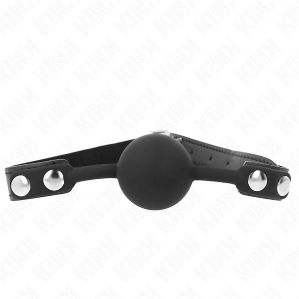 SILICONE BALL 4 CM GAG MODEL 1 60 x 2 CM