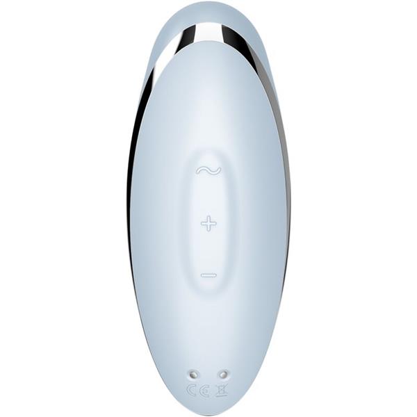 TAP & CLIMAX 2 VIBRATOR & STIMULATOR BLUE