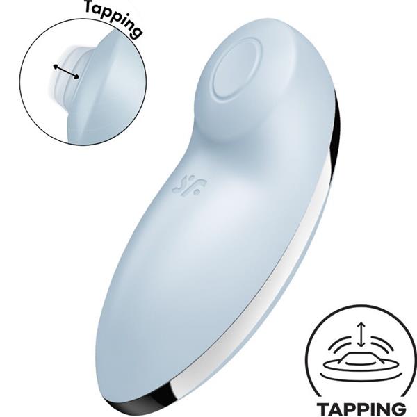 TAP & CLIMAX 2 VIBRATOR & STIMULATOR BLUE