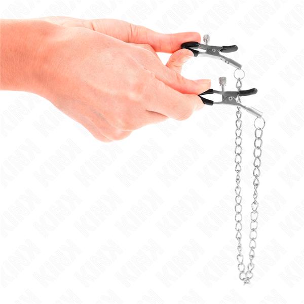 THIN CHAIN NIPPLE CLAMPS 30 CM