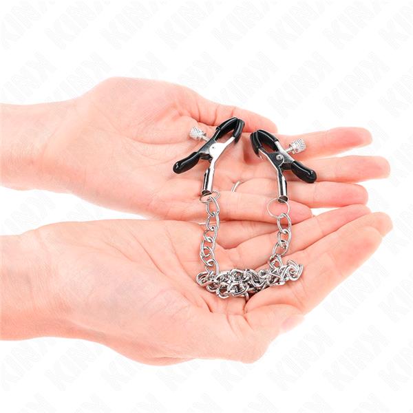 THIN CHAIN NIPPLE CLAMPS 30 CM