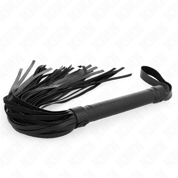 DARK BLUE BEAD WHIP 43.5 CM