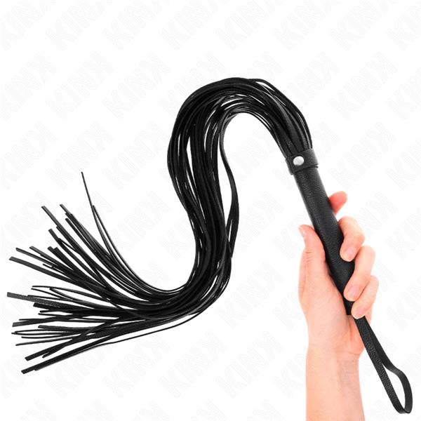 BLACK SOFT PVC WHIP 70 CM