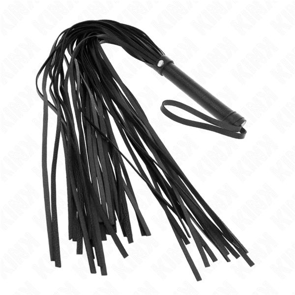 BLACK SOFT PVC WHIP 70 CM