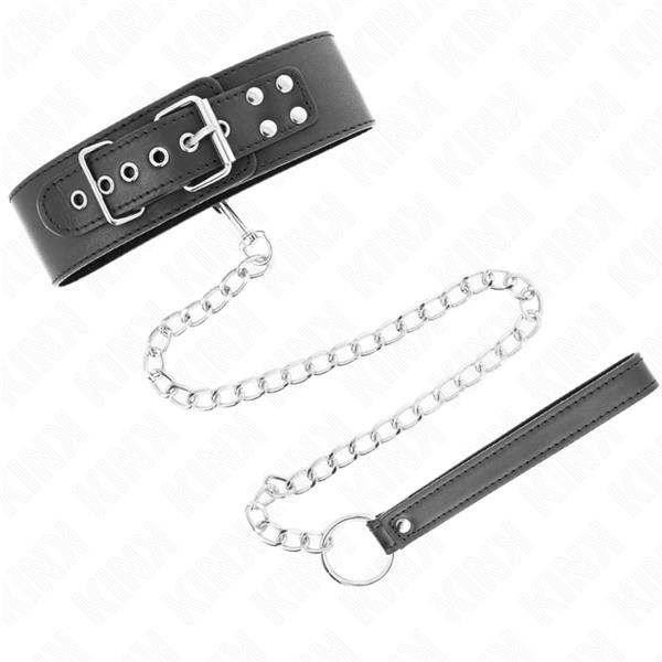 BASIC MODEL COLLAR WITH LEASH 65 CM MODEL 0