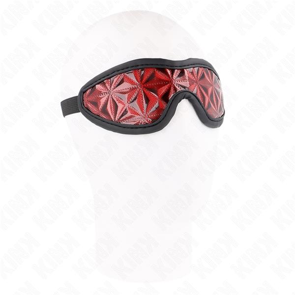 RED DIAMOND PATTERN HEADBAND 20.5 x 6 CM