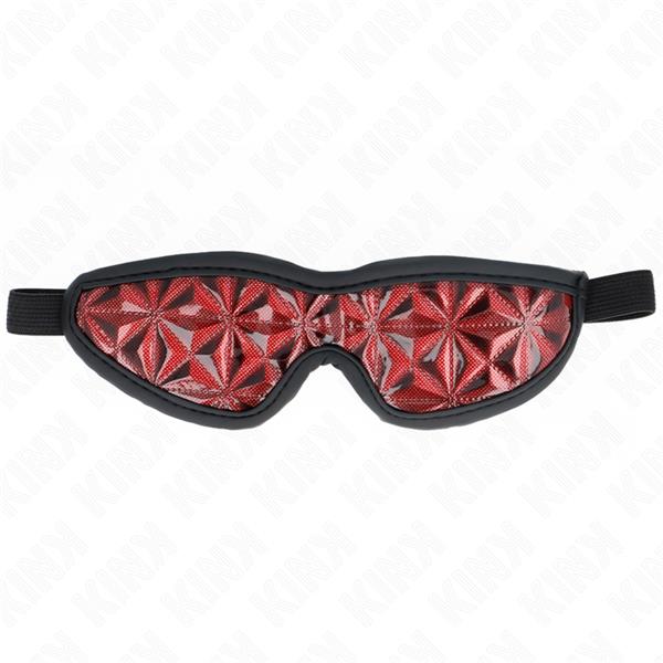 RED DIAMOND PATTERN HEADBAND 20.5 x 6 CM