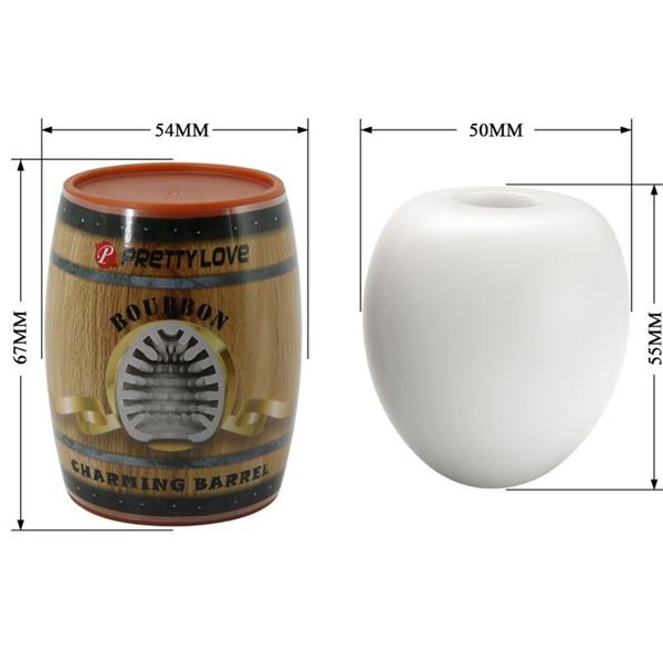 MALE MASTURBATOR EGG WHITE MODEL 2