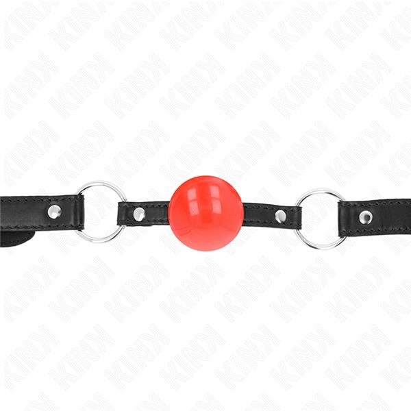 RDEČA TPE KROGLA 4 CM ZAVEZA 60 x 2 CM