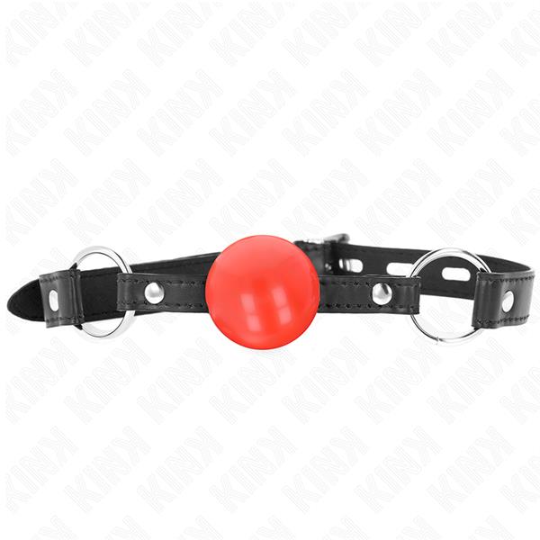 RDEČA TPE KROGLA 4 CM ZAVEZA 60 x 2 CM