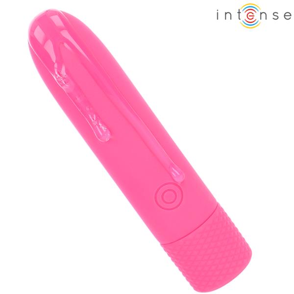SYMONE USB RECHARGEABLE VIBRATING BULLET 8 VIBRATIONS PINK 10 X 2.2 CM