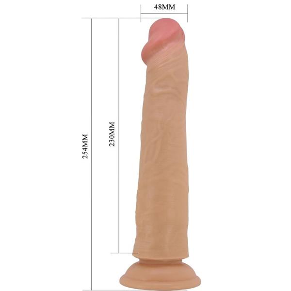 SHARIFE REALISTIC DILDO 25 CM FLESH