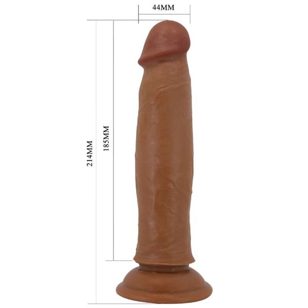 KEON REALISTIČNI DILDO 21 CM RJAVA