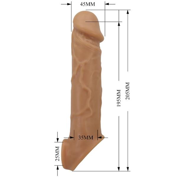 REALISTIC SKIN PENIS SLEEVE FLESH