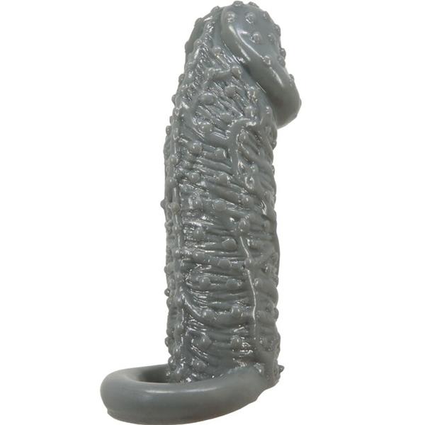 REALISTIC PENIS ENLARGER AND DELAY SLEEVE MODEL 2 GREY