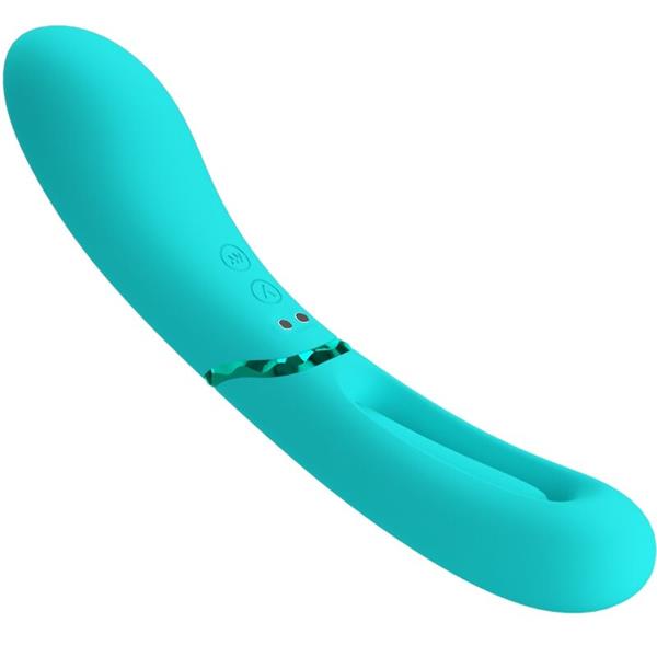 LEXIE G-SPOT VIBRATOR 7 VIBRACIJ MODRA