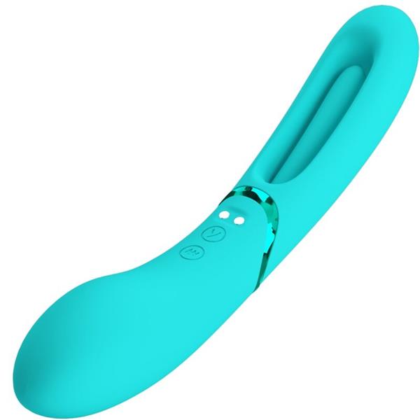 LEXIE G-SPOT VIBRATOR 7 VIBRACIJ MODRA