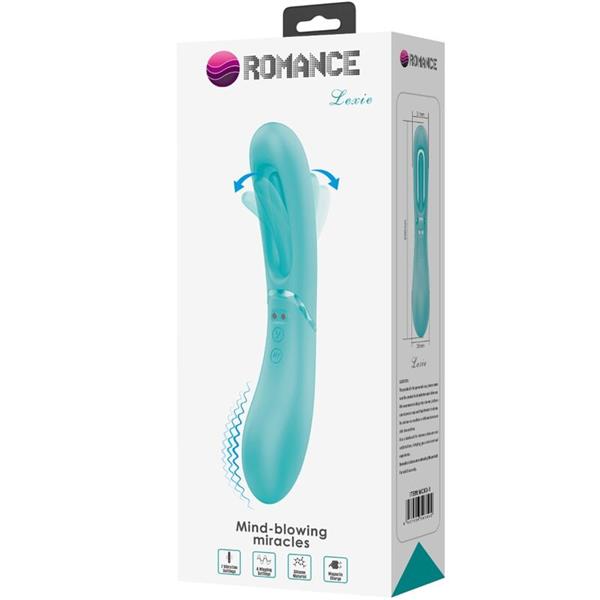 LEXIE G-SPOT VIBRATOR 7 VIBRACIJ MODRA