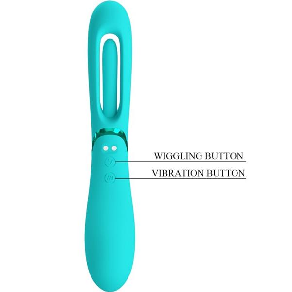 LEXIE G-SPOT VIBRATOR 7 VIBRACIJ MODRA