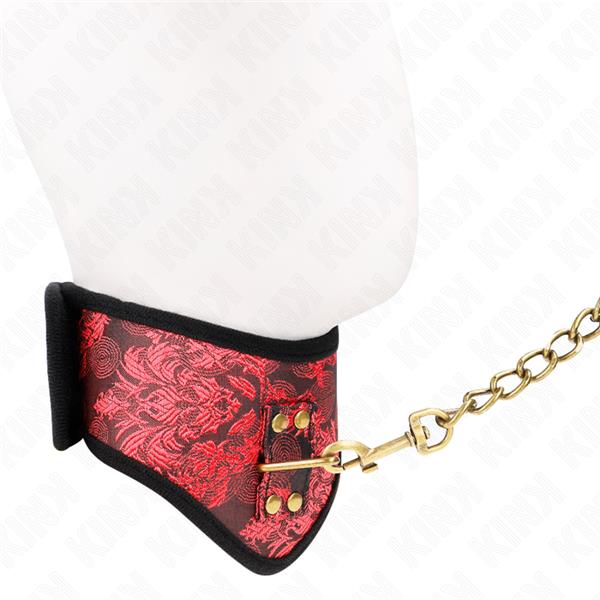 SCANDAL MODEL NECKLACE WITH LACE STRAP 75 CM 44 X 10 CM