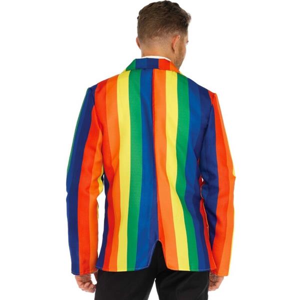 BLAZER + TIE RAINBOW S