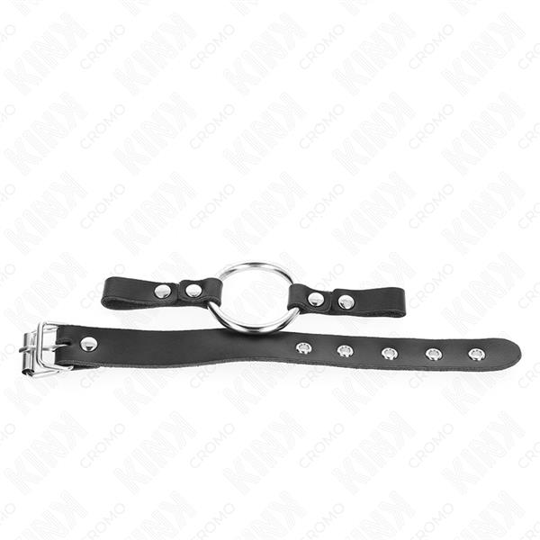 USNJEN PENISOV PRSTAN S SRAJCO 22 X 2 CM Z METALNIM PRSTANOM 4 CM