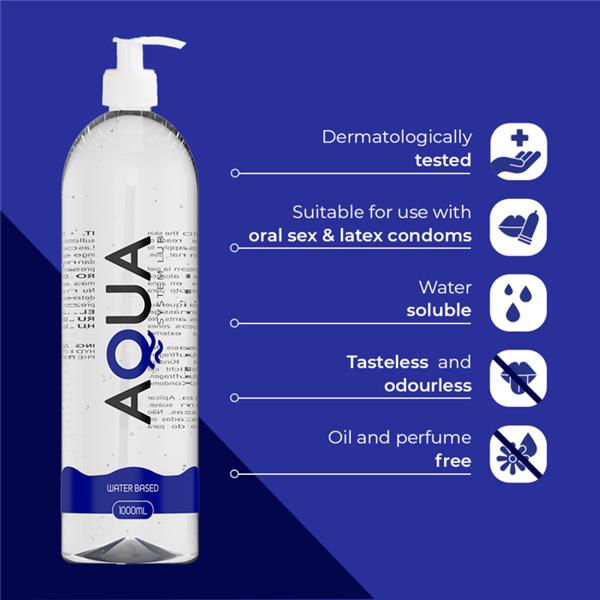 WATER BASED LUBRICANT 1000 ML