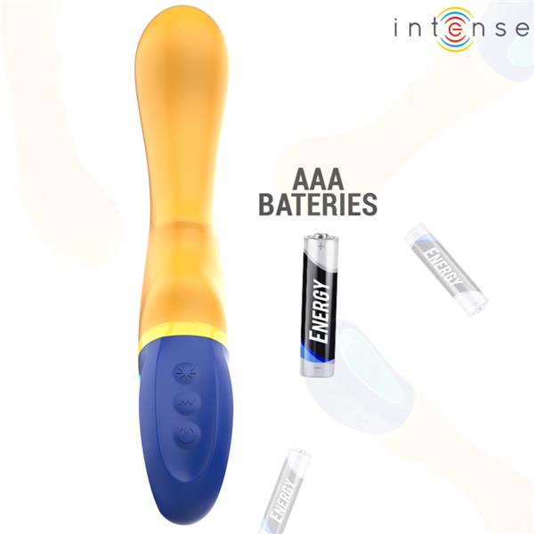 SHAGGY G-SPOT VIBRATOR YELLOW
