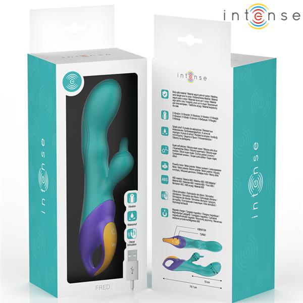 FRED RABBIT VIBRATOR BLUE